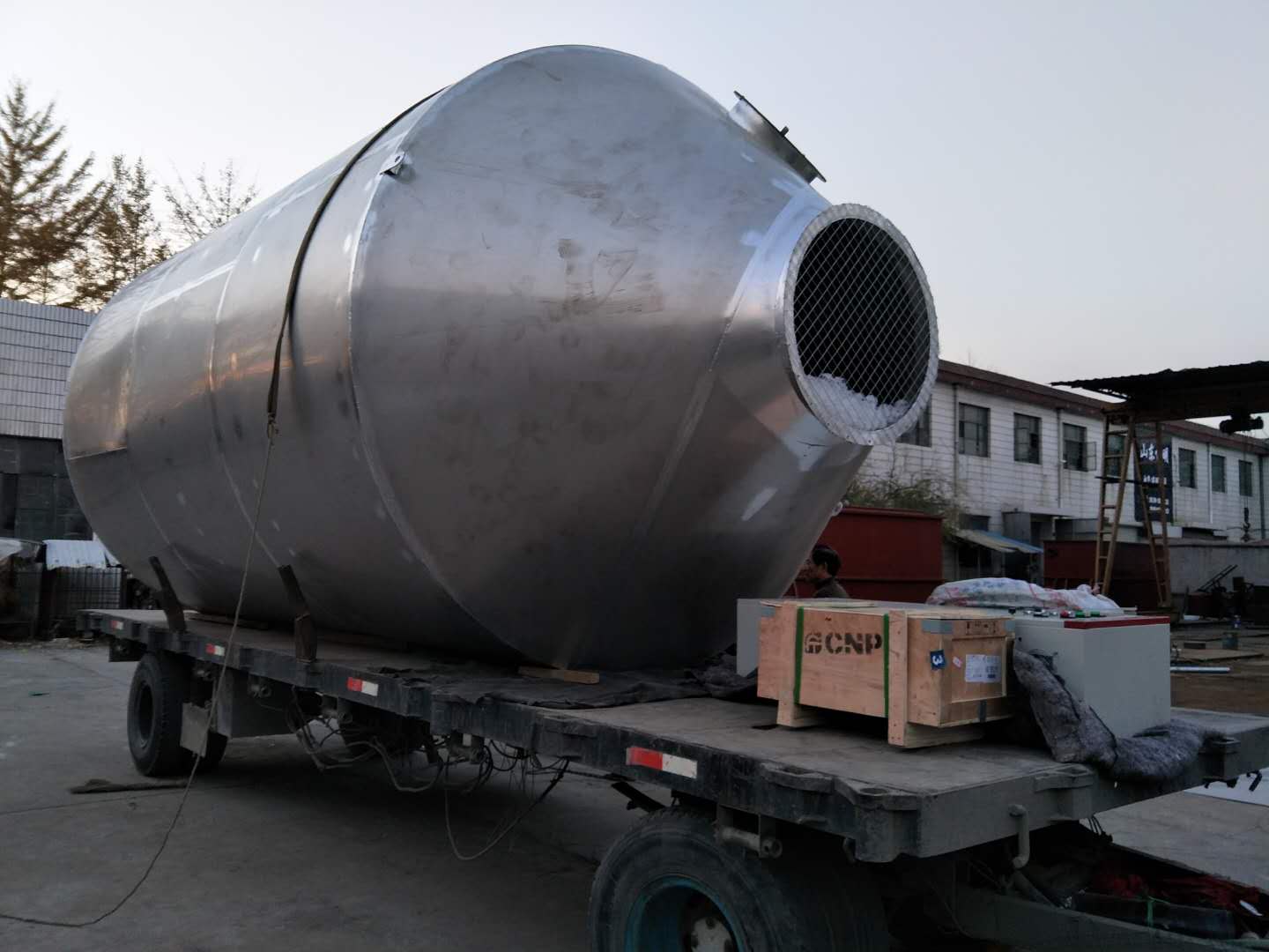 凱米特新材料棒爐、時效爐脫硝廢氣治理設備發(fā)貨