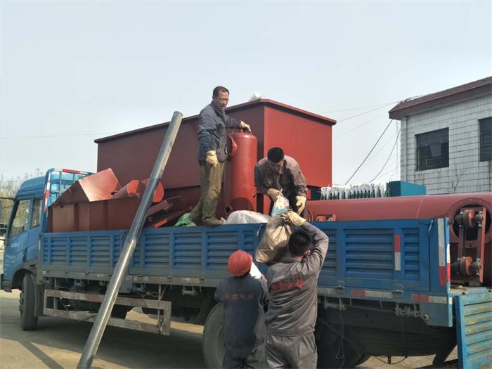 山東大立華家具有限公司水性油漆廢水處理設備發(fā)貨